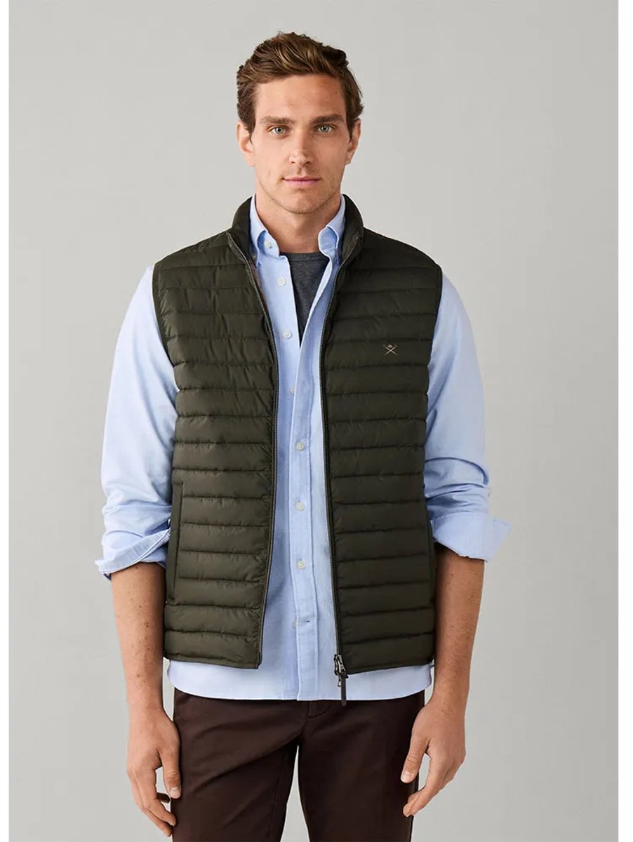 Hackett Hm4000197 Vest Groen S Man