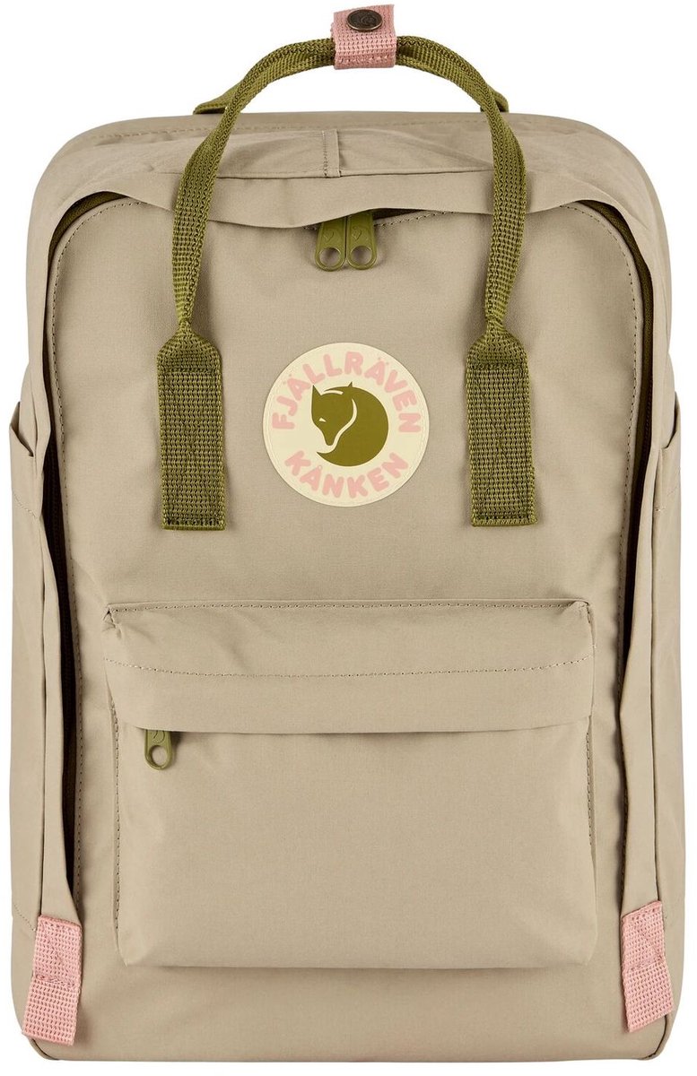 Fjällräven laptop rugzak rugzak met laptopvak Kånken Koncept Laptop 15" 18L Fossil - Foliage Green Taupe