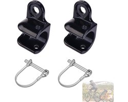 Fietsaanhanger Koppeling met Veiligheidspen voor Honden, Las