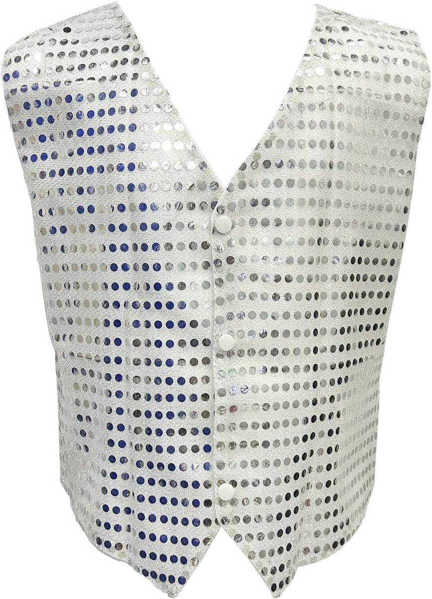 Jongens Pailletten Vest Glitter Pak Kinderen Unisex Korte Jas Jazz Dans Feestelijk Hip Hop Party Bruiloft Kostuum Vest Performance