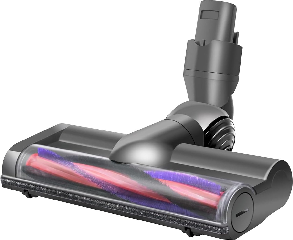 Compatibel voor Dyson V6 DC58 DC59 DC62 DC72 DC74 SV04 SV06 SV09 stofzuigeronderdelen, vloermondstukaccessoires voor Dyson V6 DC58 DC62, turboborstel voor harde vloeren en tapijten