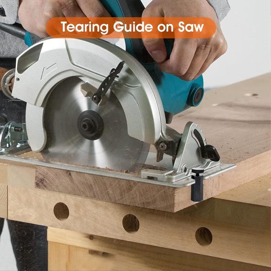Framing Jig voor Framing Square en Rafter, Framing Square Attachment, Blauw/Zwart (Blauw), Timmerwerkvierkanten (Zwart) — afbeelding 2