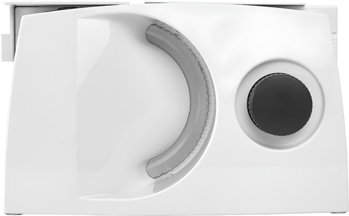 Lìon® Broodsnijmachine - Elektrische Alles-snijder - Universele Snijmachine & Broodsnijmachine - Elektrische Alles-snijder - Zilver - 34cm x 26cm x 21cm