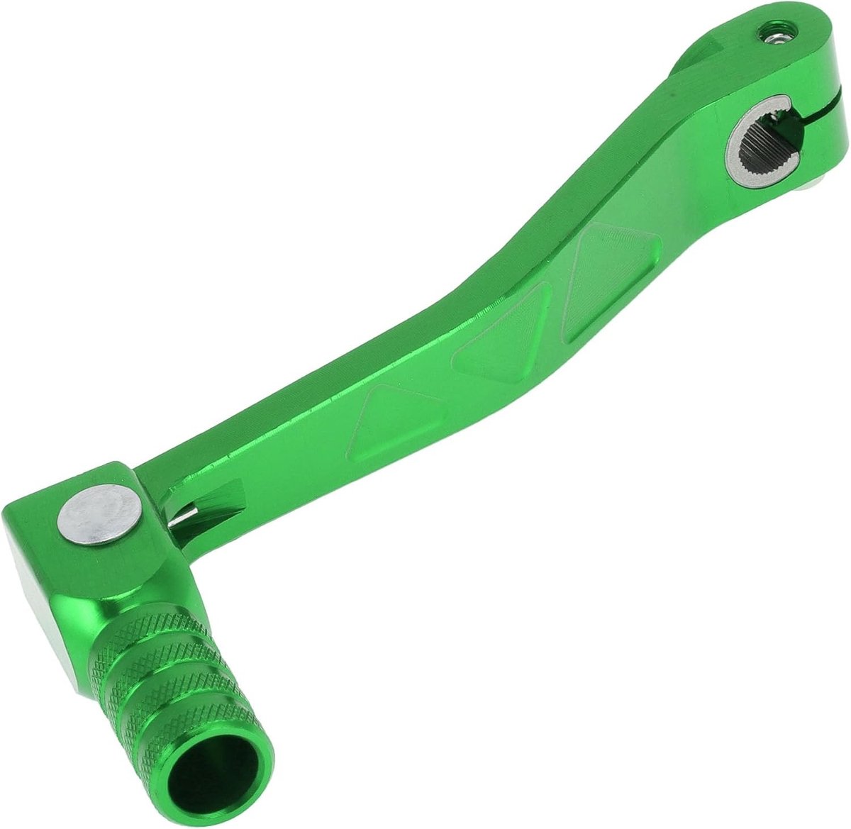 Vouwbare Motorfiets Versnellingspook voor Aluminium Pedalen - Groene Schakelarm voor Verbeterde Prestaties