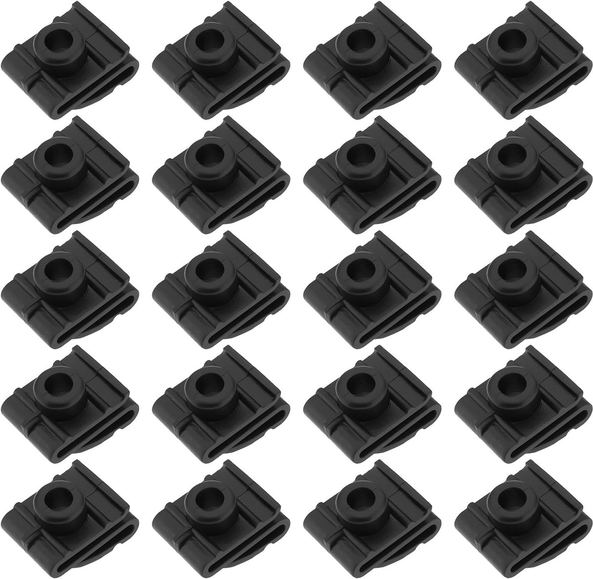 Pack of 20 Wheel Arch Liner Clips Compatible with Mitsubishi L200, Compatible with Shogun, Compatible with Pajero - ShopVlot