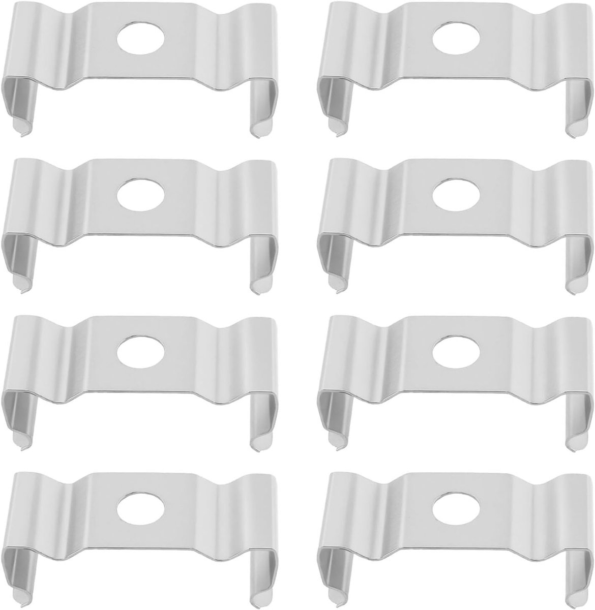 50pcs 23mm T5 LED Light Bulb Clips Holder for Lamp Socket Led Ceiling Light Fixture with Aluminum Channels - ShopVlot