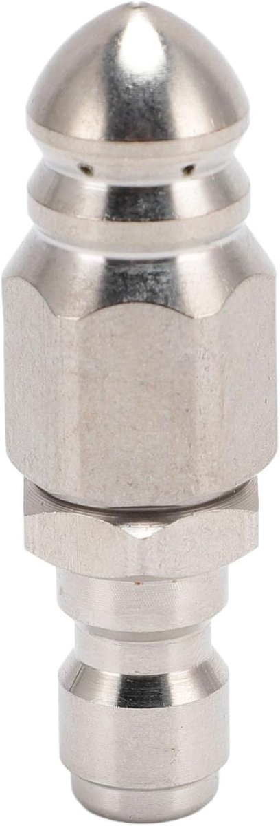 SnelShoppen - Rioolreinigingsmondstuk Hogedrukafvoerreinigingsslangmondstuk Mini Compact Ontstopper voor Gootstenen en Toiletten