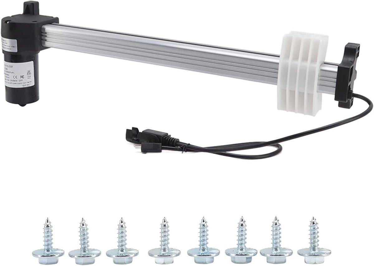 SnelShoppen - Elektrische Motor Aandrijving voor Kantelbare Banken, 333mm Hub IPX4, DC29V, Geluidsarme Lineaire Aandrijving voor Stoelen en Fauteuils