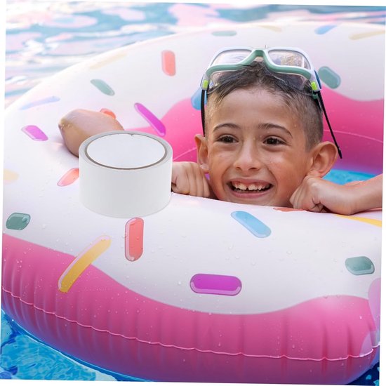 Reparatietape Zwembad - Waterdichte Patch - Snelle Reparatie - Duurzaam PE Materiaal - 5 Meter Lang - Wit — afbeelding 4