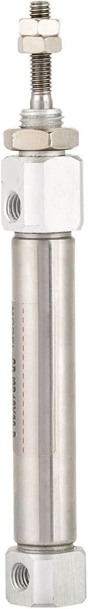 SnelShoppen - Cilindro Pneumatico CDJ2B10-30B 10mm Dubbelwerkende Cilinder van Roestvrij Staal, Pneumatisch Cilinder voor Divers Gebruik, Geluidsarm e
