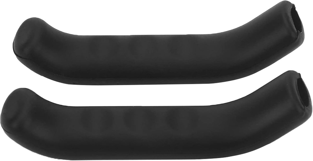 Fiets Remafdekking - Siliconen - Antislip - Universeel - Mountainbike - Remhendel - 2 stuks - Zwart - Geschikt voor fietsen Remafdekking voor remhendel, fietsremhuls - Hendel - Siliconen - Antislip