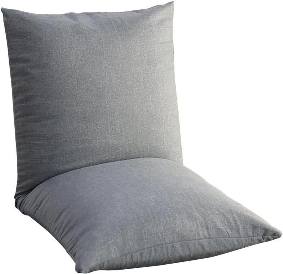 Luie Slaapbank - Zitzak Stoel - Ontspannen Zitten - Verwijderbare Jas - 52 x 110 cm - Blauw
