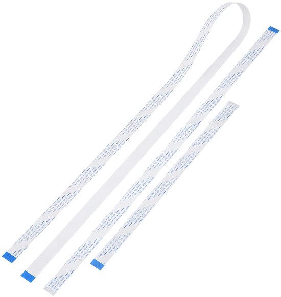 SnelShoppen - Flexibele Platte Kabel 3Pcs 15 Pin FFC Kabel 30cm 50cm 100cm FFC Ribbon Flexibele Platte Kabel voor Raspberry Pi Module Camera