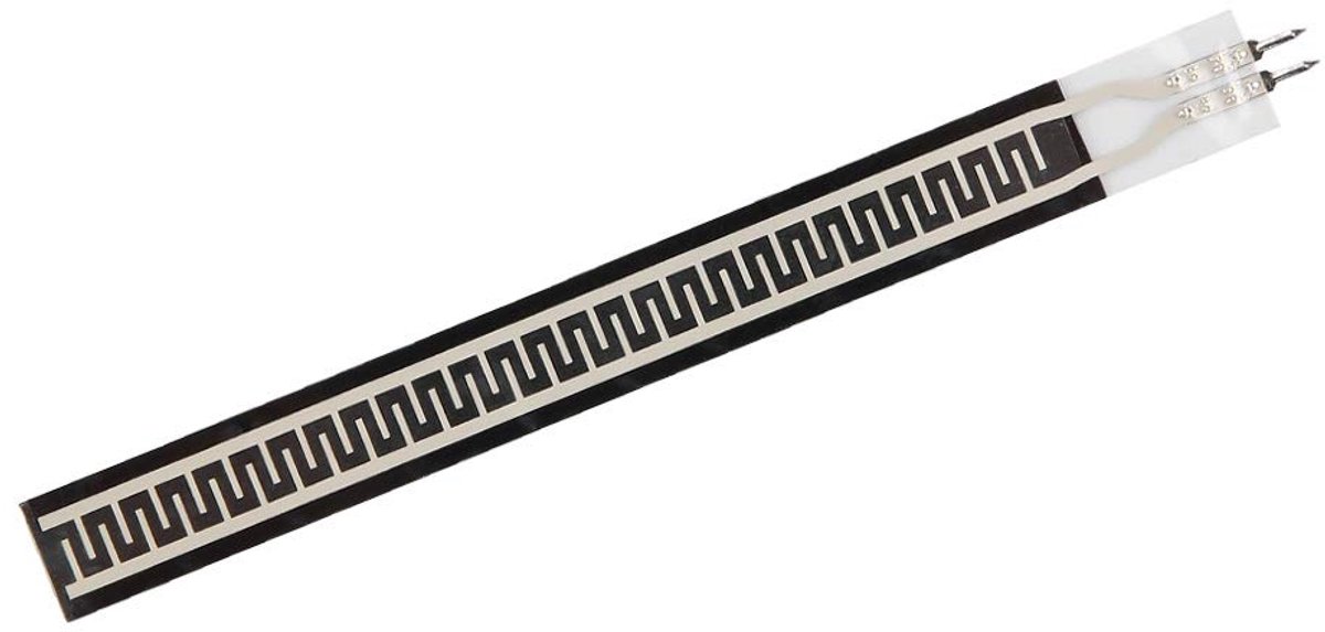 SnelShoppen - Druksensor, ZD10 100 500g Type Weerstand Dunne Film Druksensor Kracht Sensor, Hoge Gevoeligheid, Flexibel, 100mm x 10mm