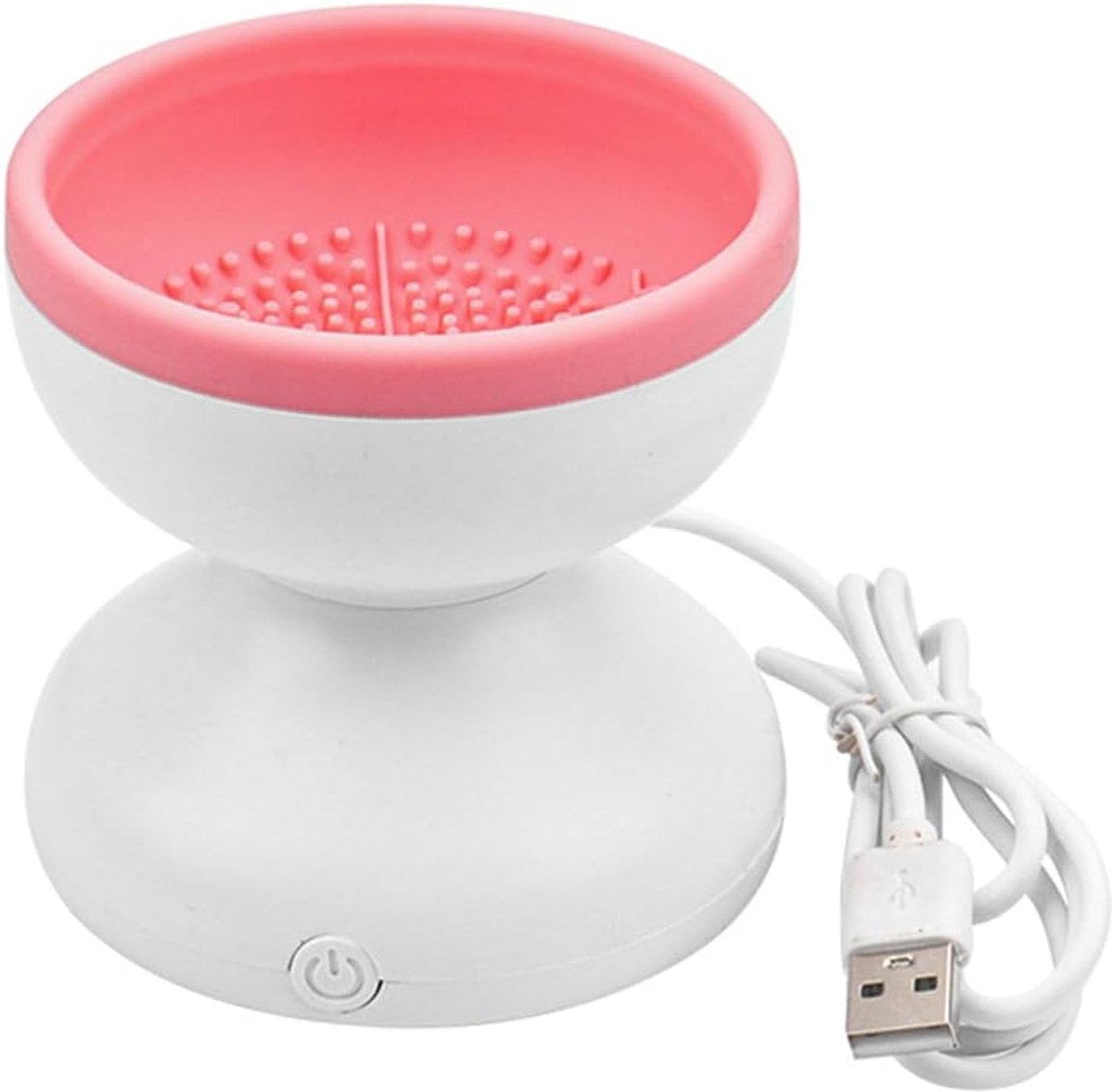 SnelShoppen - Elektrische Makeup Kwasten Reiniger - Makeup Borstel Cleaner met USB Aansluiting - Verwijdert 98% Make-up Resten - Handvrij en Efficiënt