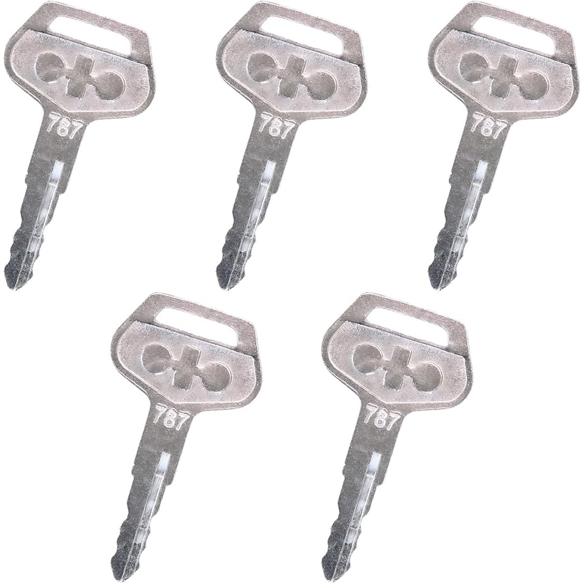 5 pcs ignition wrench set, replacement for excavator start switch, suitable for Komatsu excavators, tipping machines - ShopVlot