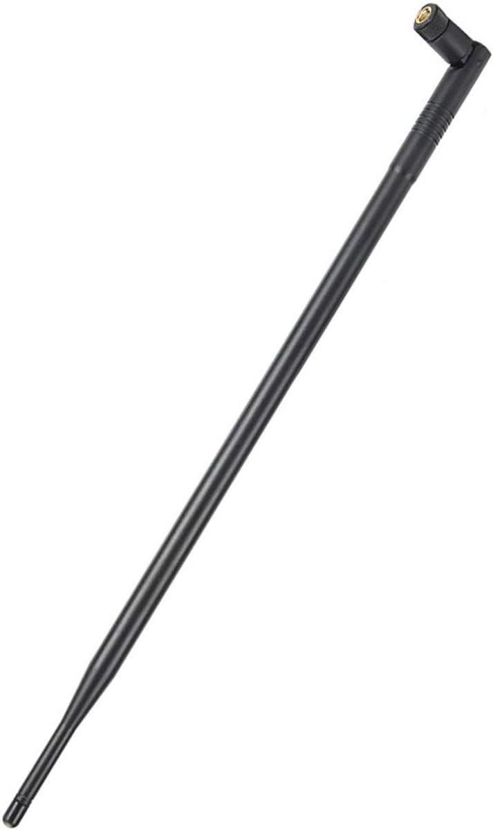 SnelShoppen - High Gain 12DB 12dBi 2.4GHz 5GHz Wifi Antenne RPSMA Dual 12 Dbi Antenne Tape met RP-SMA Connector voor Netwerkverbetering en Verlenging