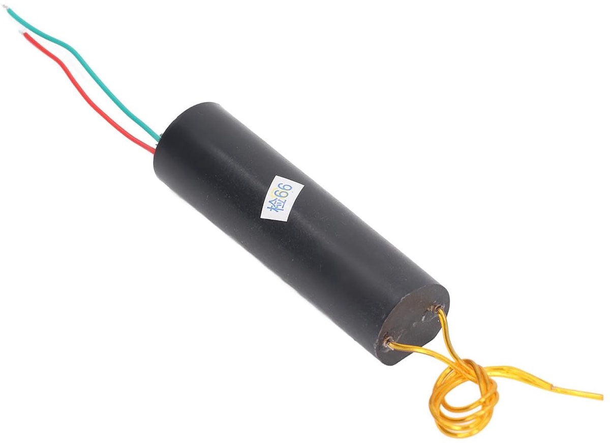 SnelShoppen - High Voltage Arc Generator 1000KV - Hoogspanning Pulse Generator met 3-6V 4A Ingang - Efficiënt Zwart 1000KV 5A Output voor Wetenschappe