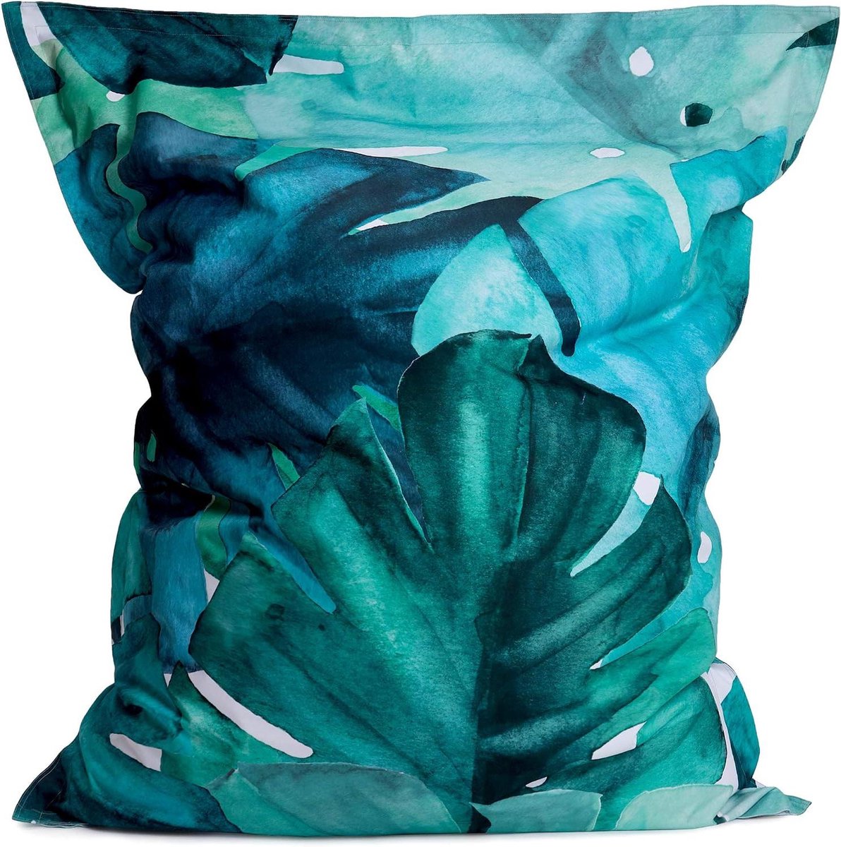Reuzezitzak - Vloerkussen Lounge - Ontspannen Zitten - Botanisch Design - 140 x 180 cm - Groen