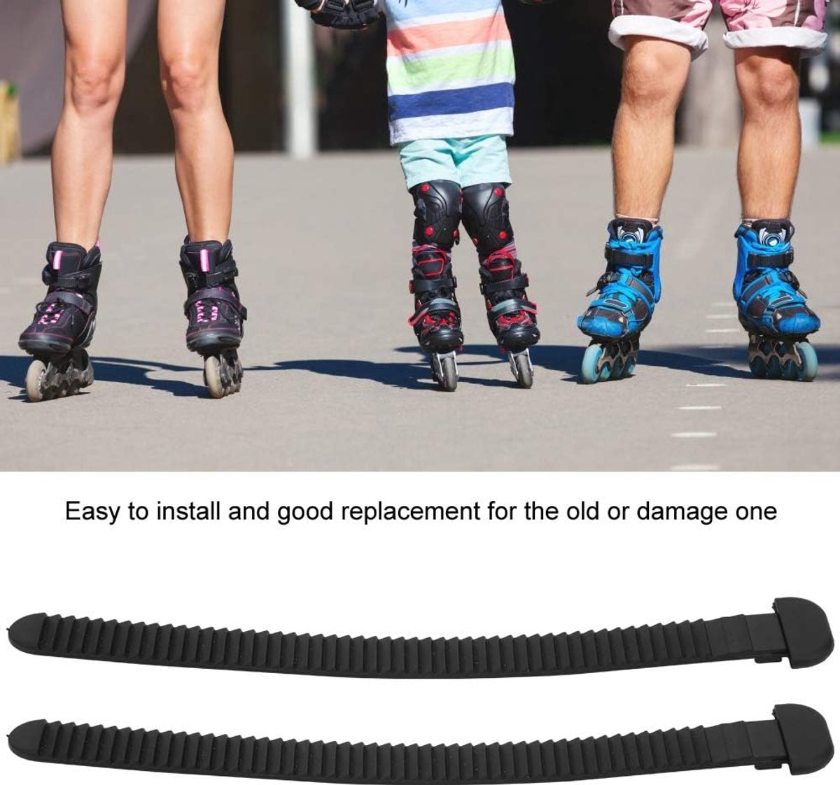 SnelShoppen - Roller Skates Accessoires 2 Stuks - IJsschaatsen Slalom Racing Schoenen Energie Sluiting Band Accessoire - Sport Schoenen - Sportuitrust