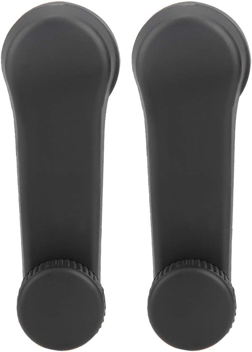 SnelShoppen - Yctze Auto Grip 2 Stuks Raamhefboom Vervanging ABS Kunststof voor MK3 MK4 1997-2010, Zwart, Duurzaam en Lichtgewicht