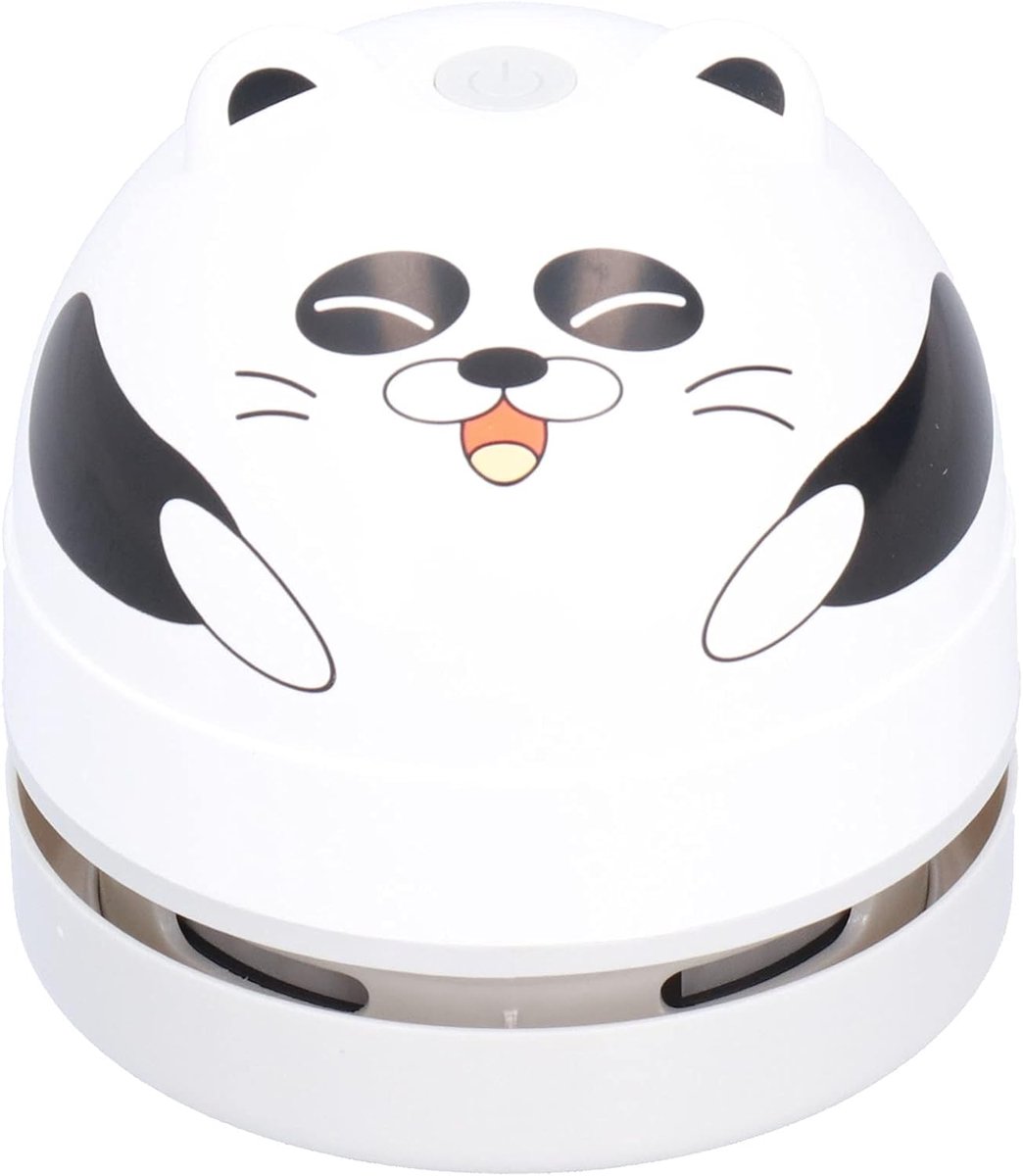 SnelShoppen - Desktop Stofzuiger - USB Mini Dier Ontwerp Panda - Handheld Cartoon Stofverwijderaar - Ergonomisch en Duurzaam - Voor Bureau, Keuken, Ki
