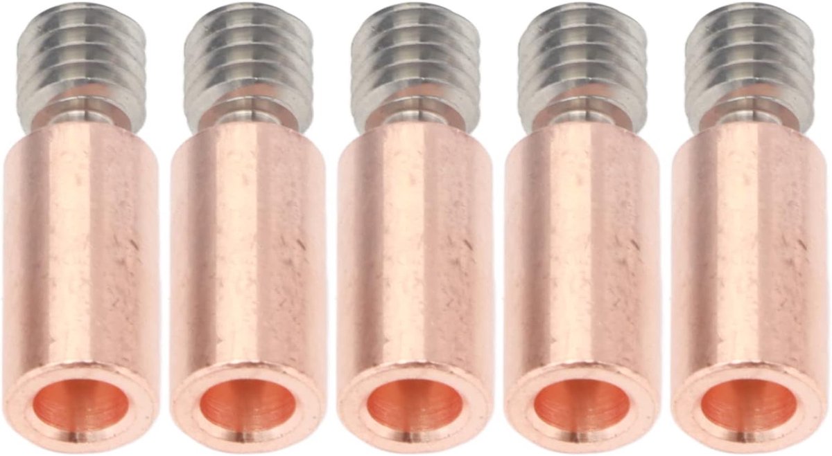 5PCS Bimetal Heatbreak Ti Alloy Copper Heatbreak Bi-Metal Heatbreak Replacement for Prusa I3 MK3 MK3S 3D - ShopVlot