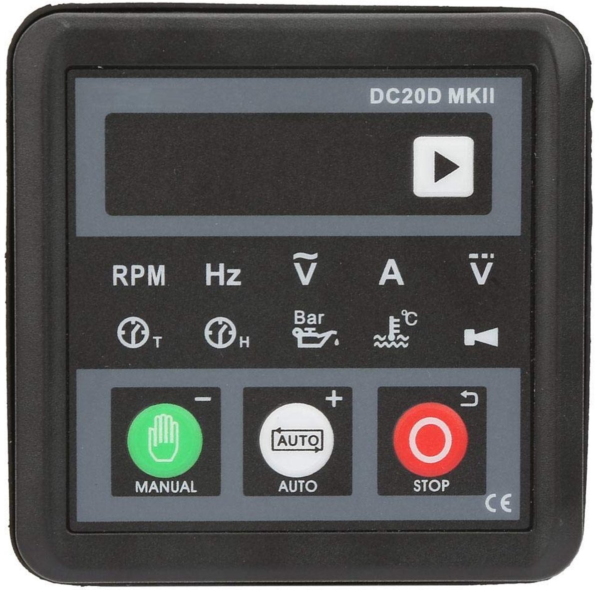 SnelShoppen - Generator controller DC20D MKII - Elektronische generator controller module - Diesel motor of generator bedieningspaneel - Automatische