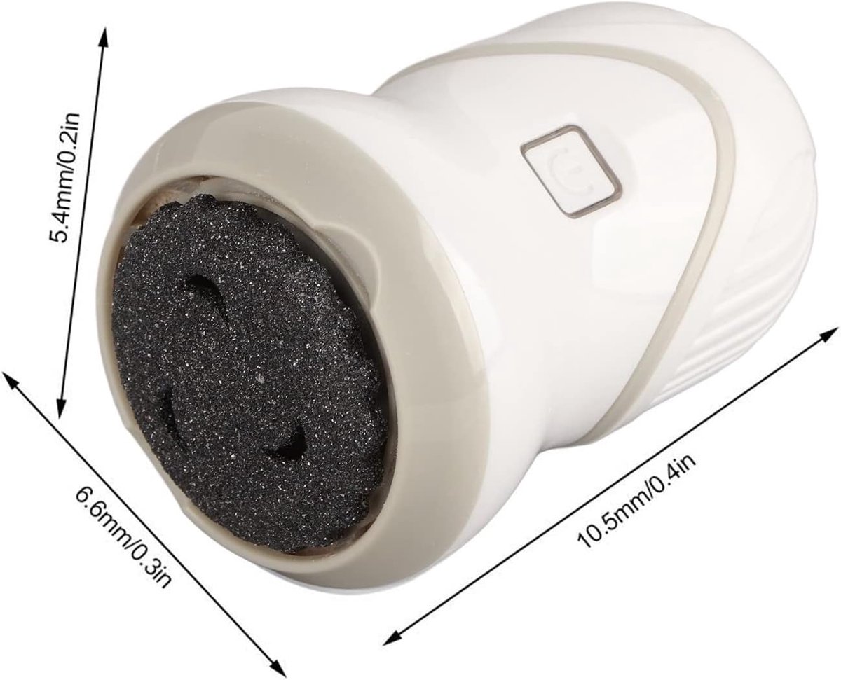 SnelShoppen - Elektrische Voet Vijl Kit, USB Voet Verwijderaar voor Eelt, Exfoliërende Pedicure Tool voor Zachte en Gladde Voeten, Voetverzorgingsset