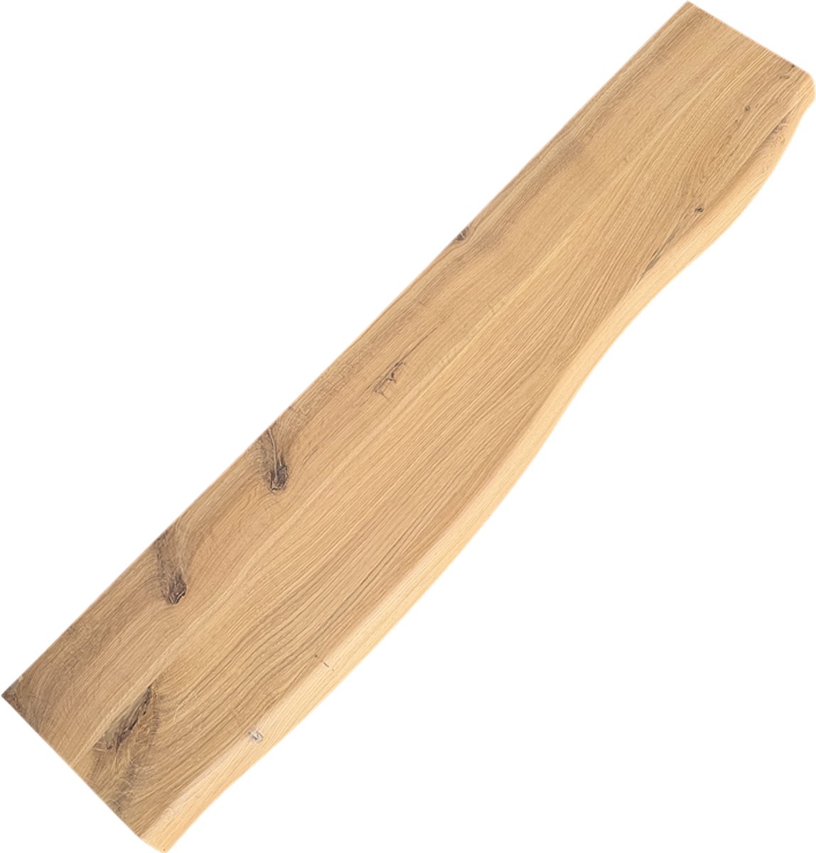 Tverdi Wandplank 100% massief eik - Onda - 140x25x3cm - Naturel - Tverdi