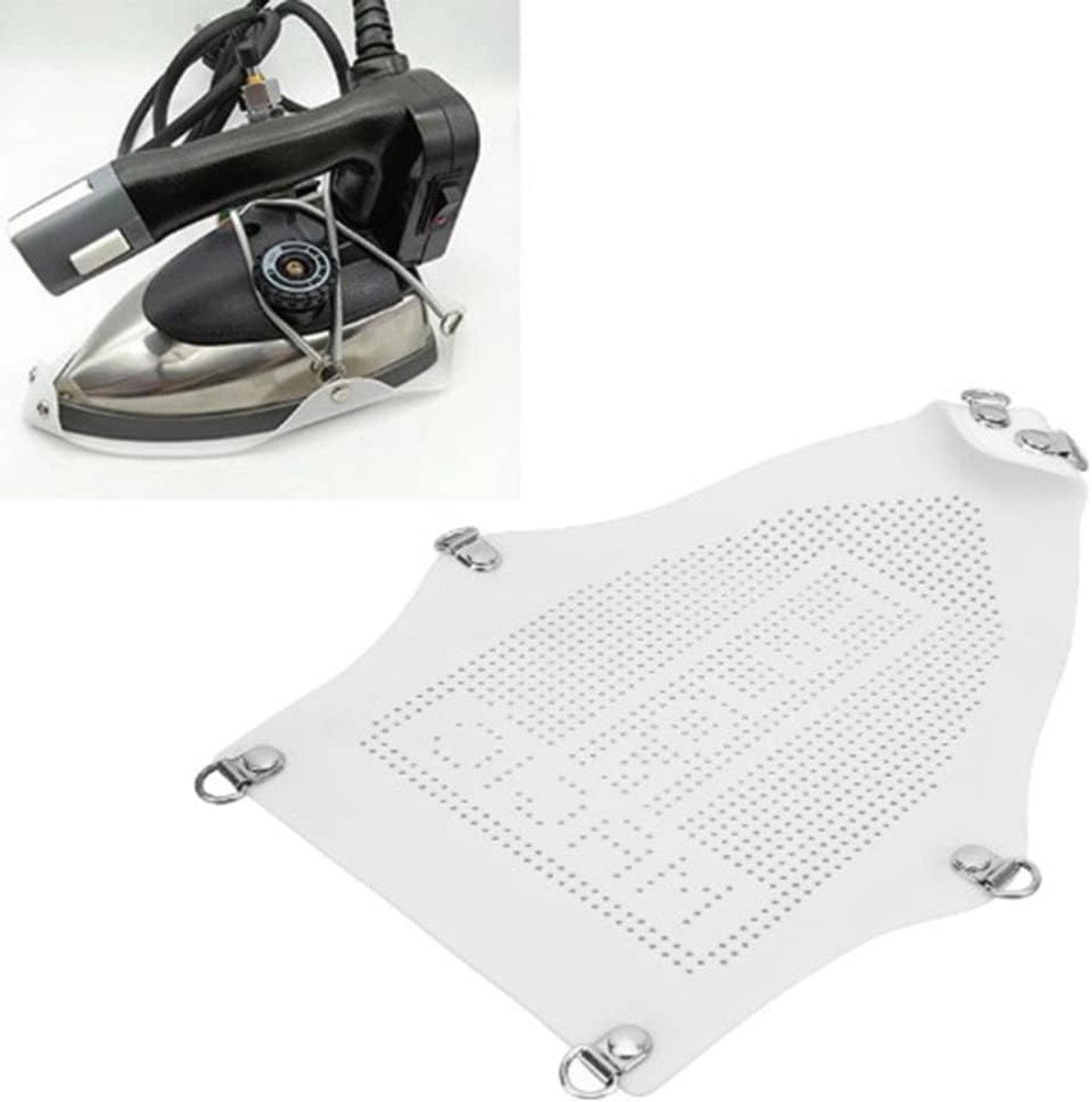 SnelShoppen - Strijkijzer Schoen, Strijkijzer Bescherming, Non-stick Aluminium Katoen en Stof Strijkijzer Accessoires, Duurzaam en Warmteverdelend, Id