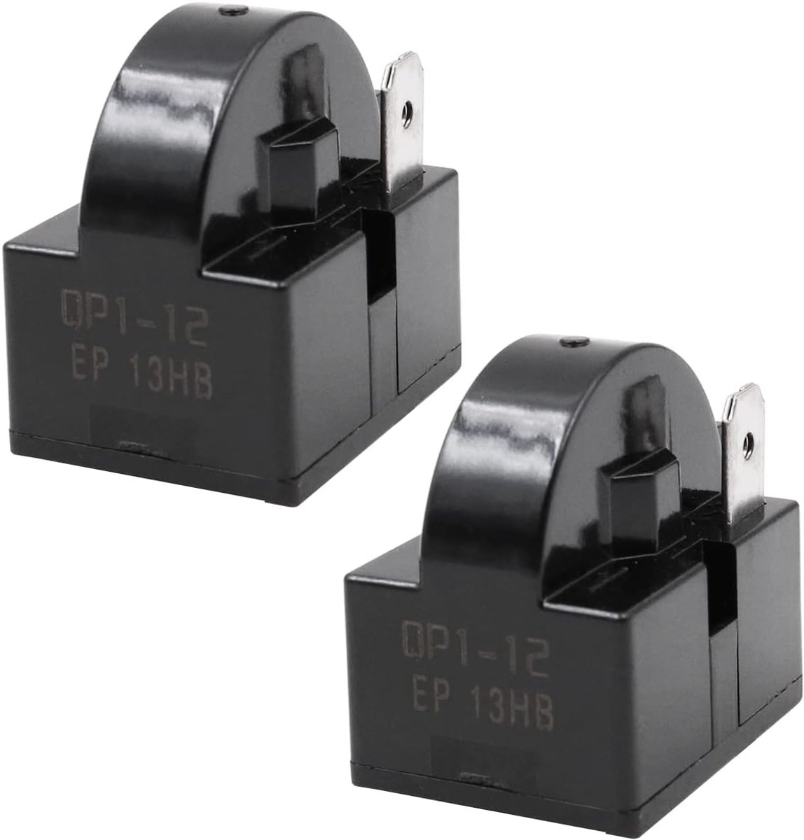 SnelShoppen - 2PCS 1Pin 12Ohm PTC Compressor Starters voor Koelkast en Airconditioning Reparatie - Betrouwbaar en Efficiënt