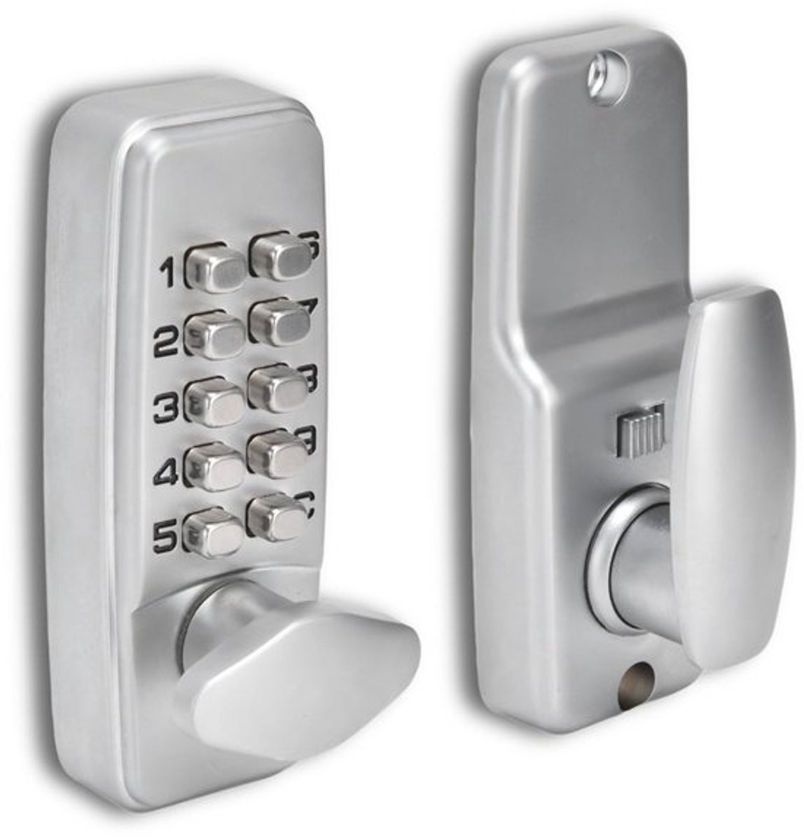 Mechanisch Wachtwoordslot - Multifunctioneel - Waterdicht - Vuurvast - Keyless Codeslot - Voor Thuiskantoor - Zinklegering
