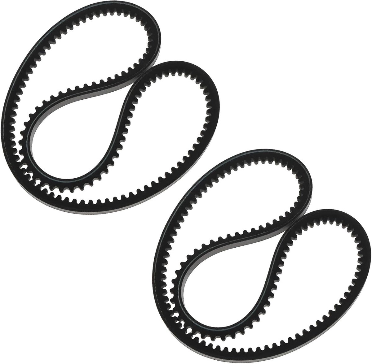 SnelShoppen - 2x Grasmaaierbanden 135064383/0 760mm Buitenlengte 710mm Binnenlengte Rubber Flexibel voor MOUNTFIELD SP555 SP550 SP554