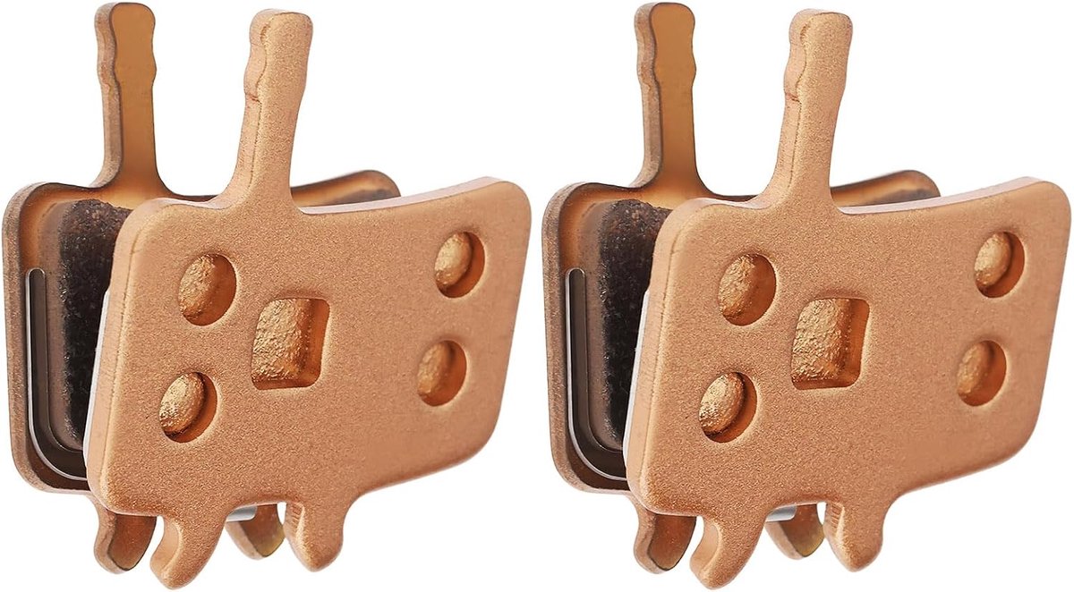 SnelShoppen - 2 Paar Sintered Remblokken 11.5369.207.700 Geschikt voor Avid Juicy 3, 5, 7 - Hoogwaardige Remkracht, Duurzaam, Hittebestendig, Langduri