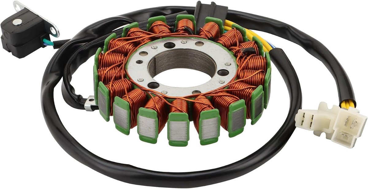 GOOFIT Generator Magneto Statorspel Vervanging voor GN250E 1996-2001 GN250 1982-2001 TU250 1997-2016 32101-38302 - ShopVlot