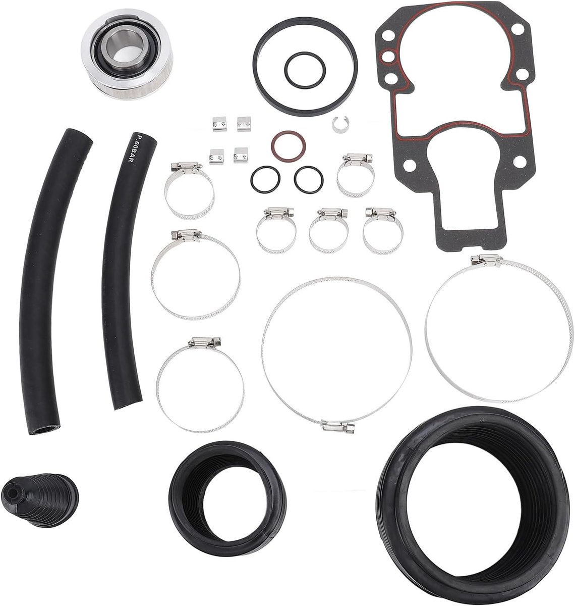 SnelShoppen - Mirror Seal Bellows Kit met Cardanische Lagerring 30-803097T1 voor Alpha One Gen 1 - Eenvoudige Installatie voor Boot Eigenaren