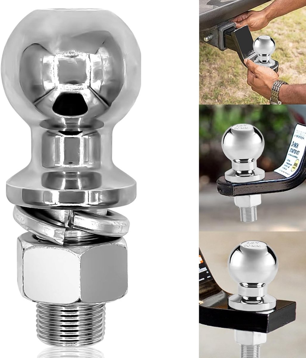 Trekhaakbal 3,5 T met 50 mm diameter voor aanhangers