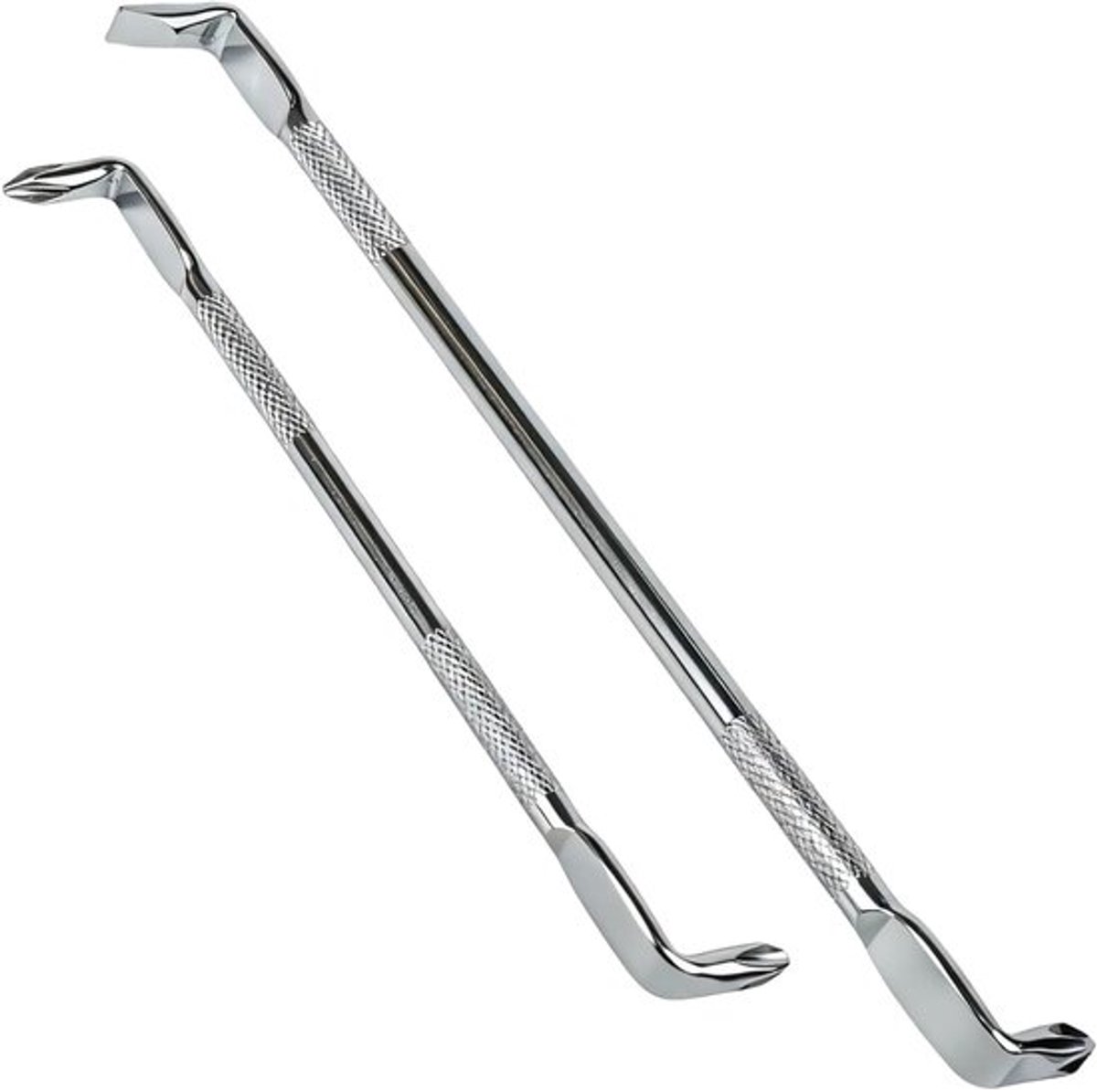 Hoogwaardige 2-delige hoekschroevendraaierset met magnetische, antislip handgrepen voor krappe ruimtes, inclusief kruis- en sleufkoppen - PH1, PH2, L6, perfect voor precisiewerk en klussen