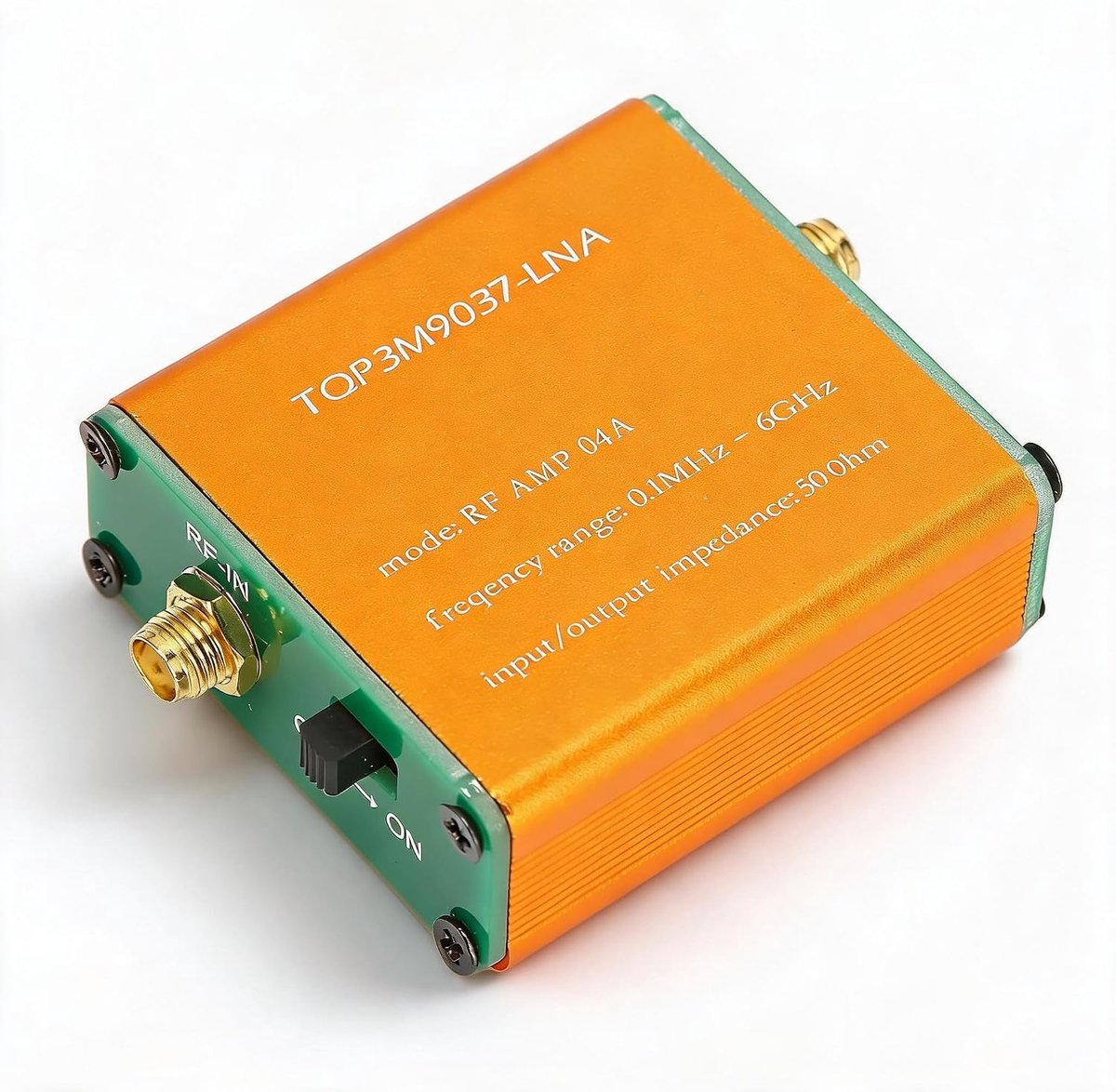 SnelShoppen - 0.1MHz-6GHz Volledige Band Laag Geluid Versterker, 20dB Hoge Versterking LNA RF Power Voorversterker Module, Breed Frequentiebereik voor
