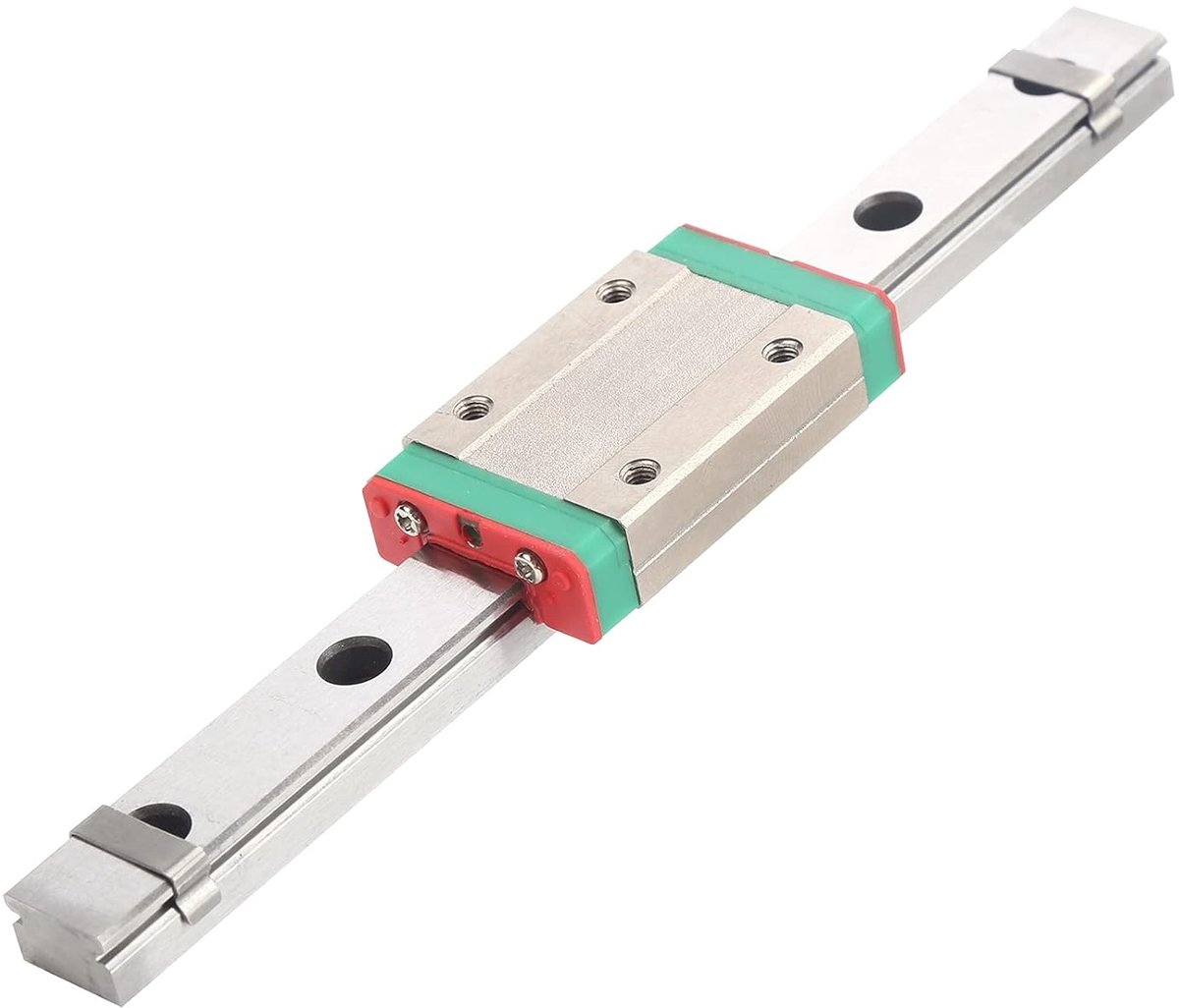 SnelShoppen - MGN12H Lineaire Geleider 150mm RVS Miniatuur Rails voor 3D Printers en CNC Machines - Precisie Lineair Systeem, Slijtvast en Roestvrij