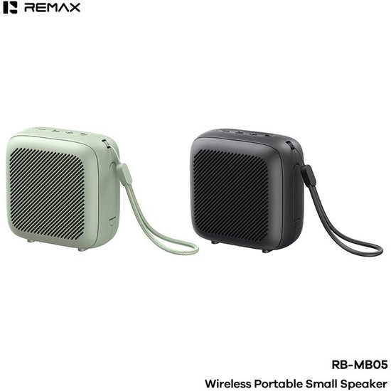 Remax RB-MB05 - Bluetooth speaker - 3W - Compact - Zwart van Remax — afbeelding 3