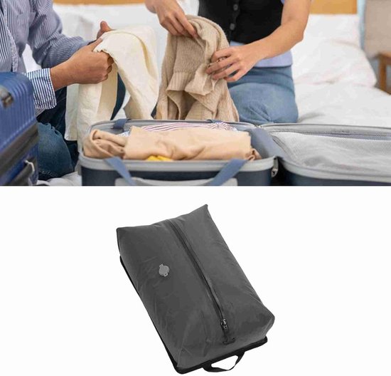 Compressietas - Vacuümzak - Ruimte Besparen - Waterdichte Bescherming - 16L Capaciteit - Grijs — afbeelding 5