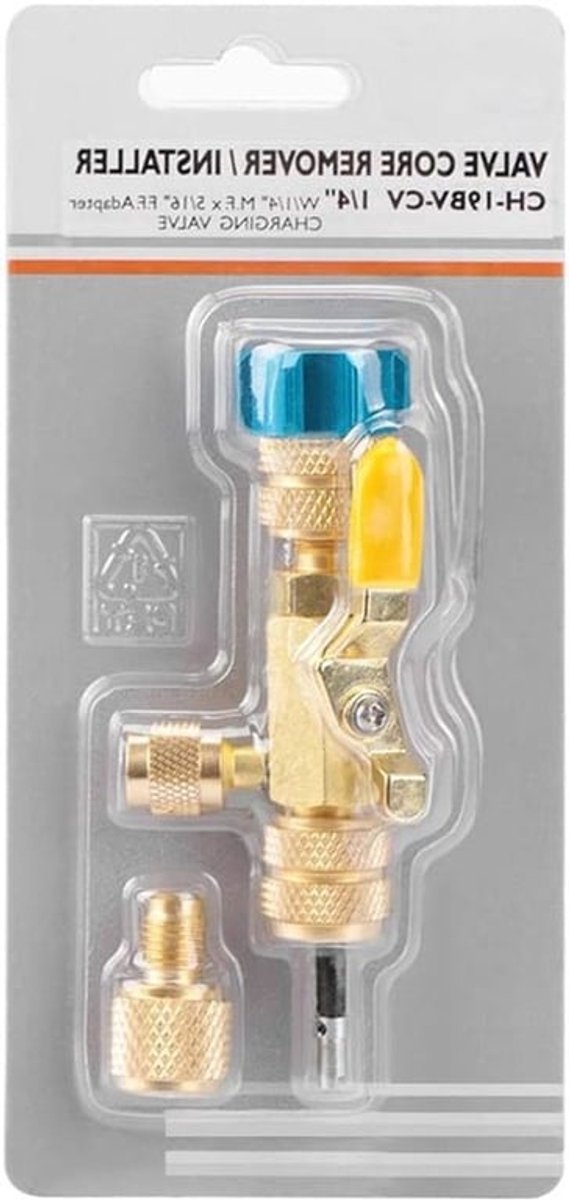 Valve Core Verwijderaar en Installatie voor R22 en R410 - Professionele Gereedschappen voor Airconditioningsystemen en Koeling