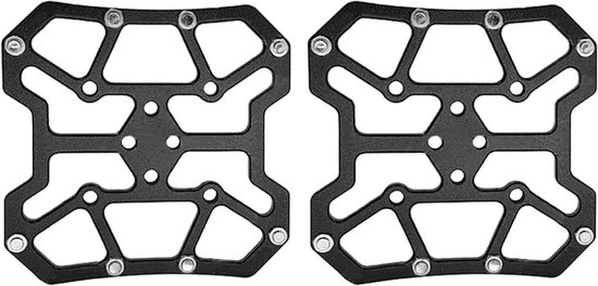 Clipless-platformadapter voor fietspedalen - Aluminium platte pedalen voor mountainbike en racefiets