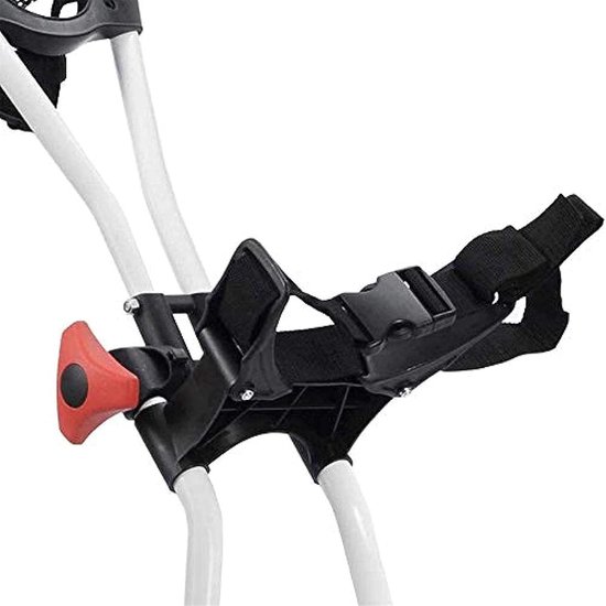 Golf Push Cart - Golftrolley Handkar - Golfen Op De Baan - Opvouwbaar In Eén Seconde - 162 cm - Zwart — afbeelding 5