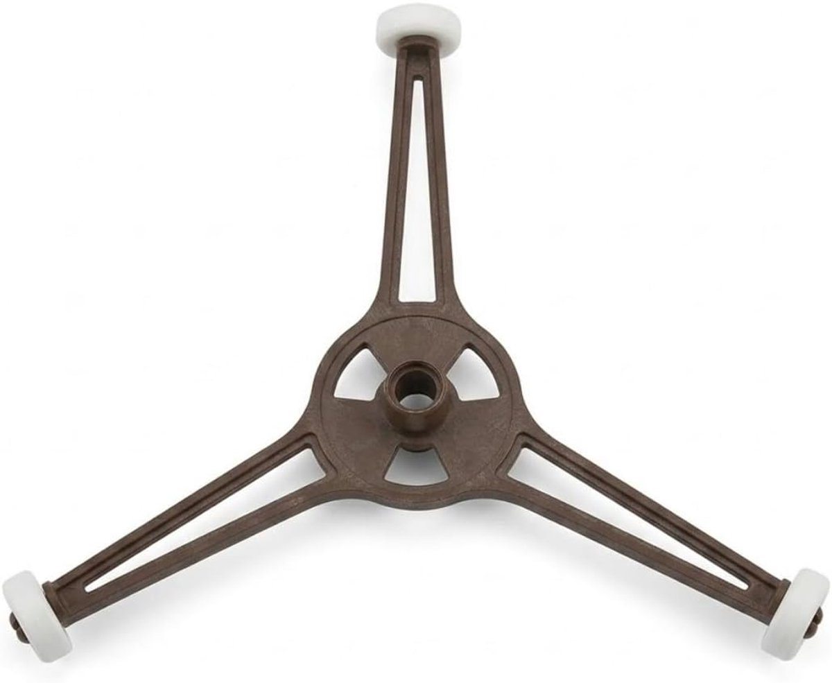 1 Stuk Magnetron Draai-ring (3-Arms), 17,8 cm Diameter, Rolhoogte 16 mm, Universele Vervanging voor Glazen Schotel - ShopVlot