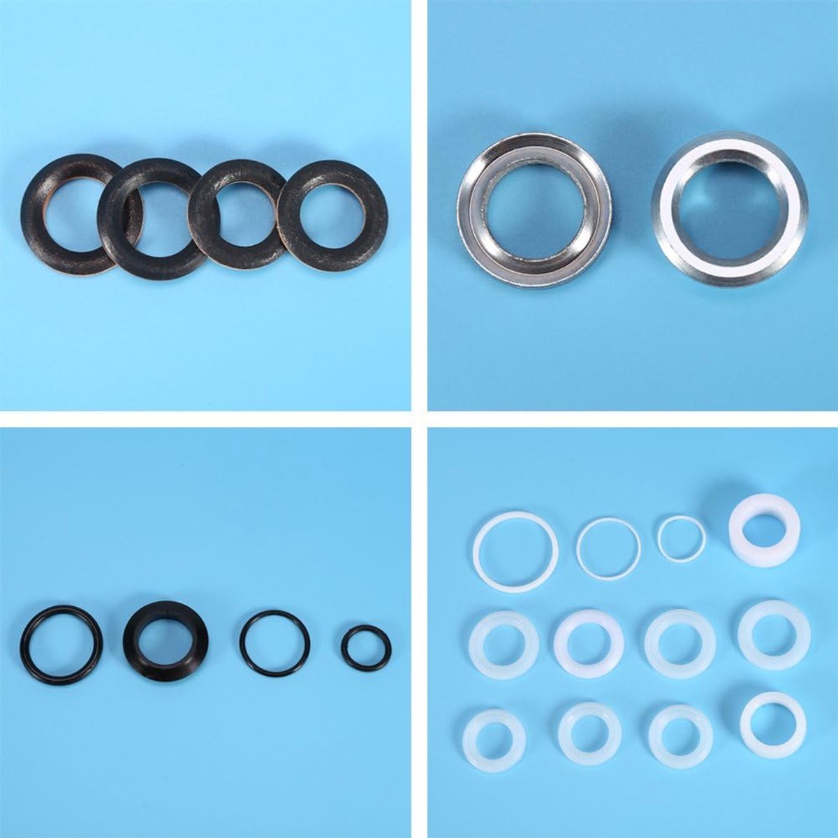SnelShoppen - Aerosol O-ring afdichtpomp reparatie pakket voor Ultra 390 395 490 495 595 - Duurzaam rubber en ijzer - Compleet set - Eenvoudig te verv