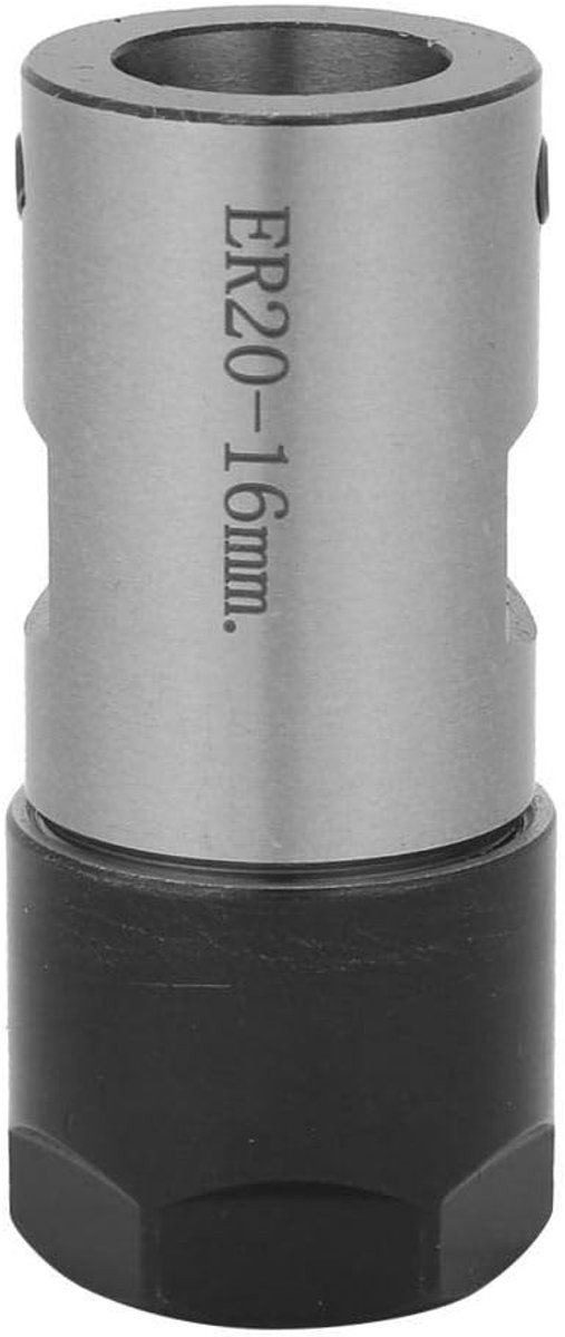 SnelShoppen - Collet blok C25-ER20-45L ronde collet houder 6 mm / 8 mm / 10 mm / 12 mm / 16 mm voor CNC draaibank pin stang (16 mm)
