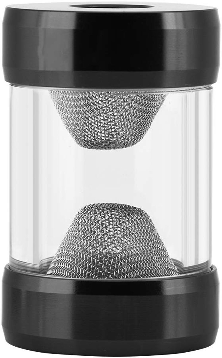 SnelShoppen - Tonysa Waterfilter G1/4 voor Computerkoelingssystemen, Fijn Strainer Filter met Vrouwelijke Draad, Snelle en Stabiele Filtratie, Zwart
